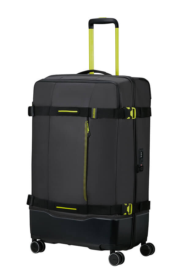 American Tourister Urban Track Spinner L TSA Coated 79cm  Black/Lime
