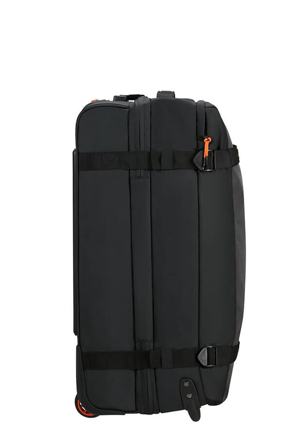 American Tourister Urban Track Duffle with Wheels Lmtd M  Black/Orange