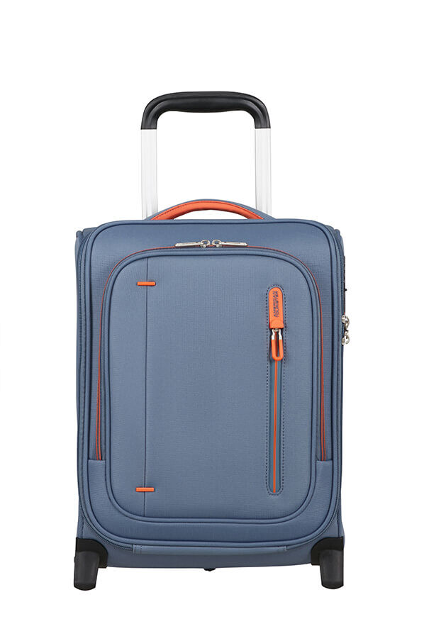 Cloudrider Kuffert med 2 hjul S/M | American Tourister Cloudrider Upright Underseater Tsa  Stone Blue