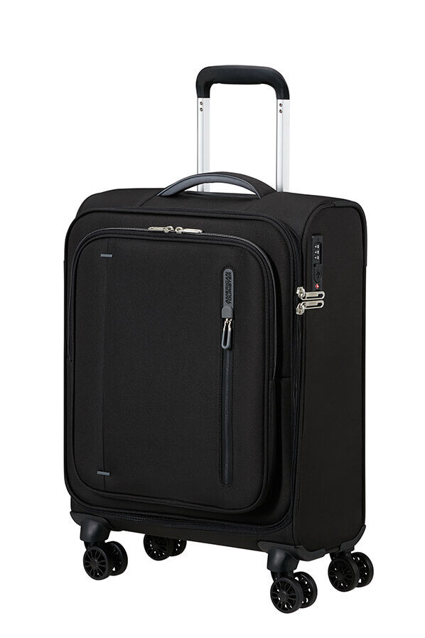American Tourister Cloudrider Spinner TSA S  Jet Black