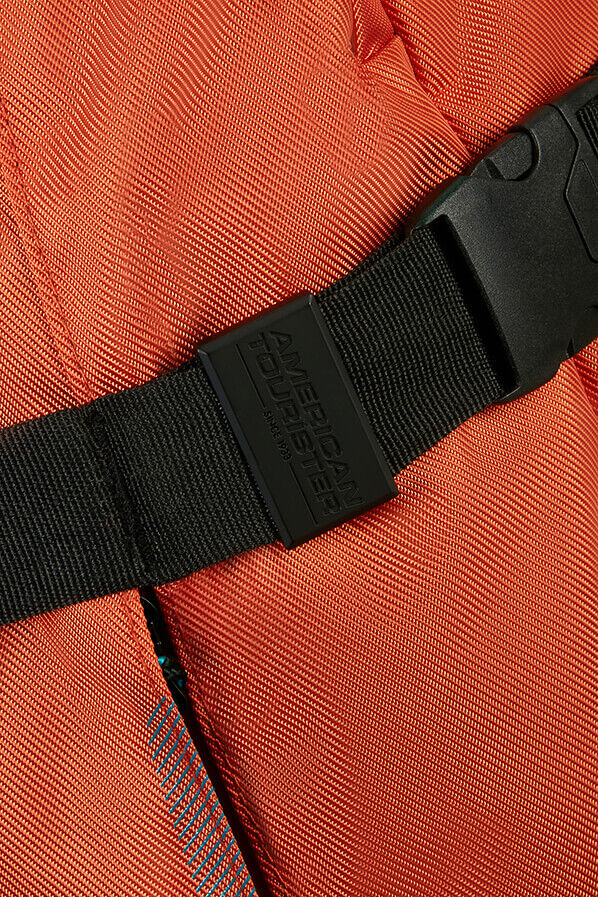 American Tourister Urban Track Duffle with Wheels S  Radiant Orange