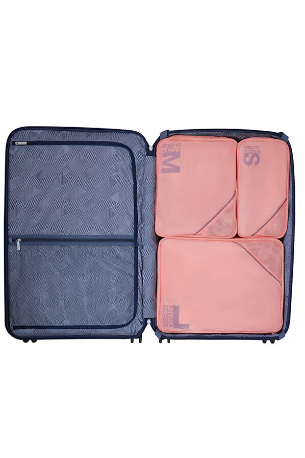 Packing Cubes S&aelig;t med 3 Pakkekuber | American Tourister American Tourist. Ta Packing Cubes S/M/L  Pink/Mauve