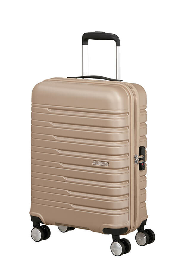 American Tourister Flashline Spinner 55/20 TSA  Ivory gold