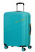 American Tourister Triple Trace Ekspanderbar kuffert med 4 hjul 67cm Turquoise/Yellow
