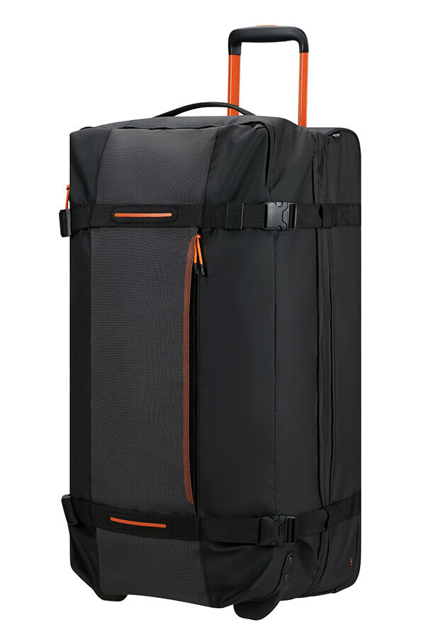 American Tourister Urban Track Duffle with wheels Lmtd L  Black/Orange