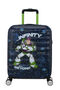 Disney Wavebreaker H&aring;ndbagage | American Tourister Disney Wavebreaker Spinner TSA Disney Fl 55cm  Buzz Lightyear