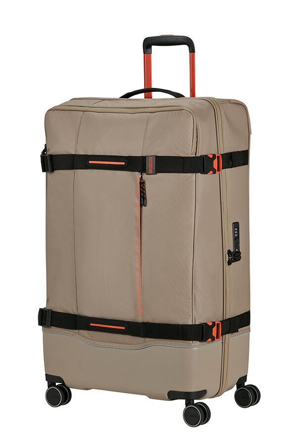 American Tourister Urban Track Spinner L TSA Coated 79cm  Beige/Orange