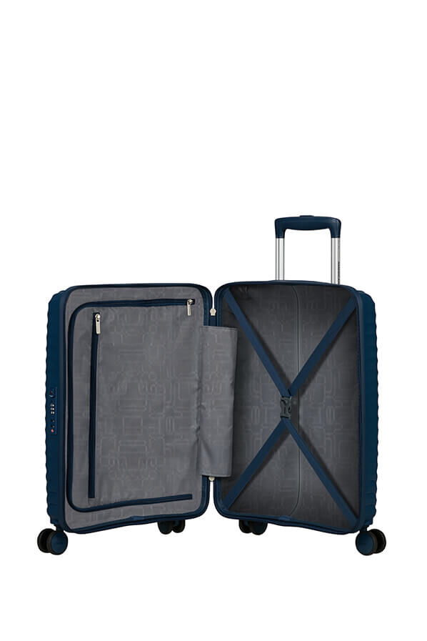 American Tourister Diablast Spinner TSA 55cm  Darkwave Blue