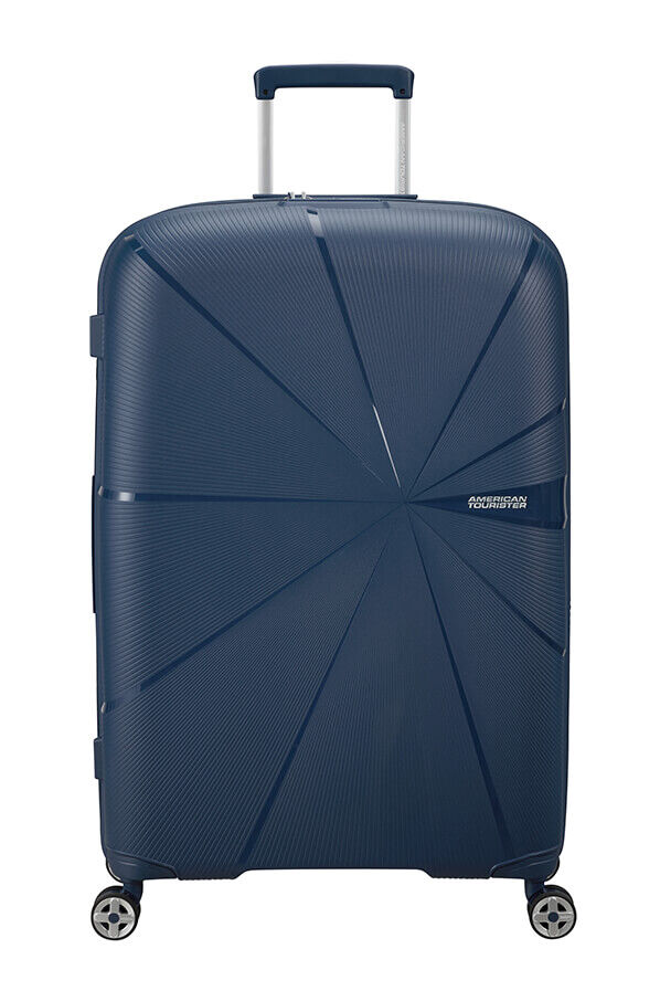 American Tourister Starvibe Spinner Expandable 77cm Navy