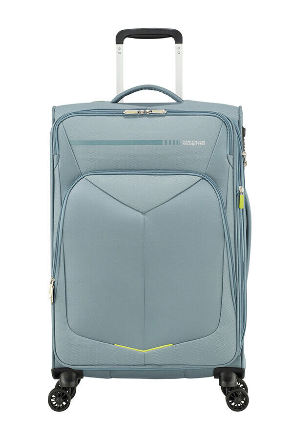 American Tourister Summerfunk Spinner Exp TSA 67cm  Metal Grey