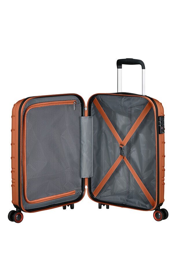 American Tourister Speedstar Spinner 55/20 Tsa  Copper Orange