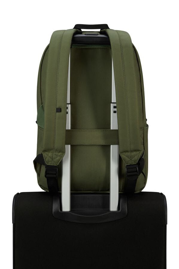 American Tourister Brightup Backpack Zip  Olive Green