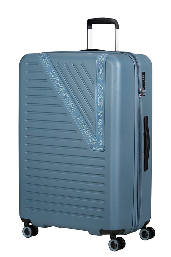 American Tourister Dynabelt Spinner EXP TSA 77cm  Rainstorm Blue