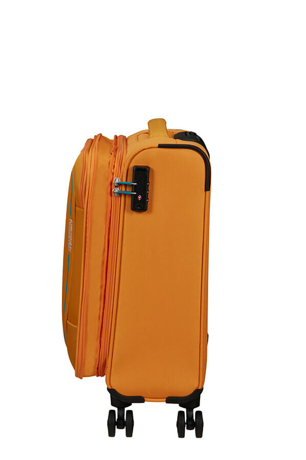 American Tourister Pulsonic Spinner Expandable 55cm  Sunset Yellow