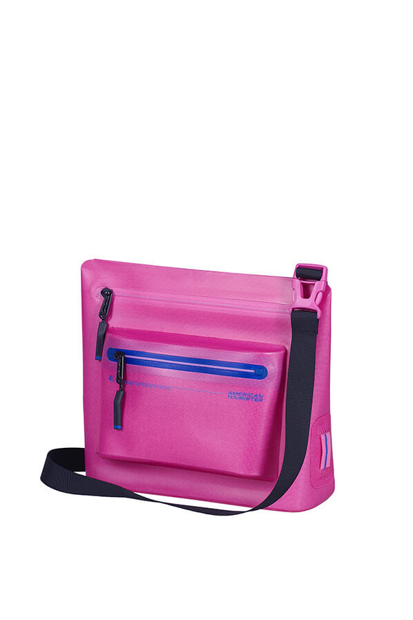 Colourdry Skuldertaske M | American Tourister Colourdry Shoulder Bag M  Electric Fuchsia