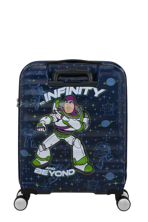 Disney Wavebreaker H&aring;ndbagage | American Tourister Disney Wavebreaker Spinner TSA Disney Fl 55cm  Buzz Lightyear