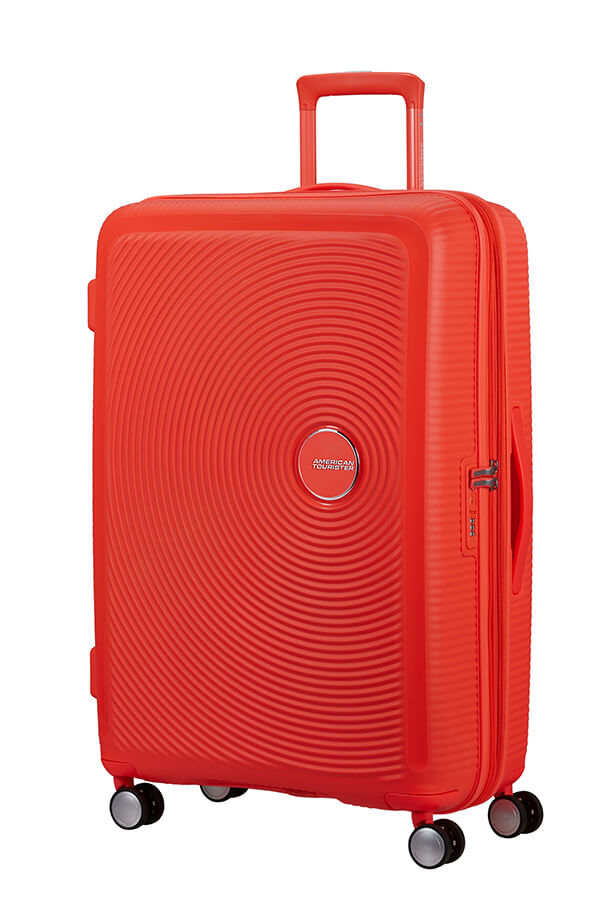 American Tourister SoundBox Spinner TSA Expandable 77cm  Neon Orange