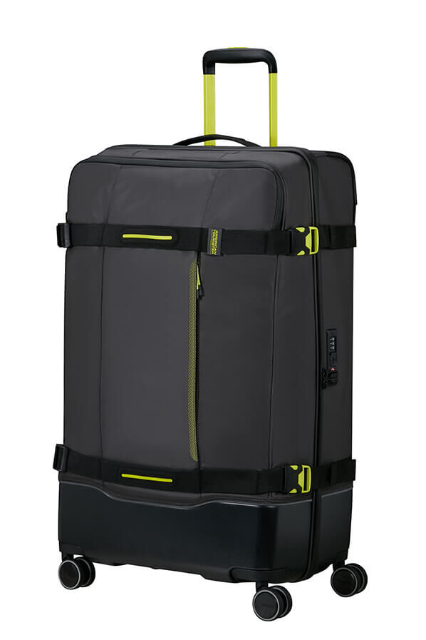 American Tourister Urban Track Spinner L TSA Coated 79cm  Black/Lime