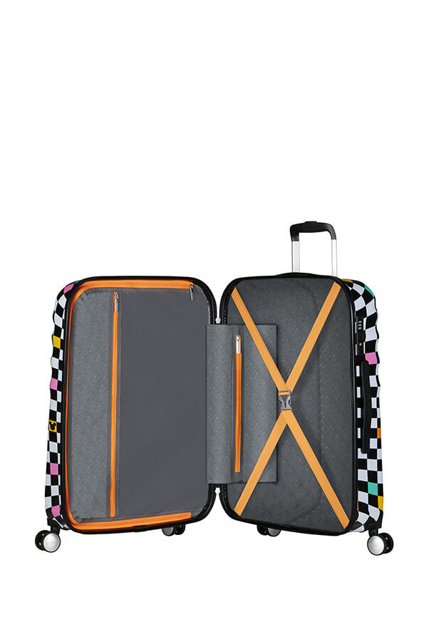 American Tourister Disney Wavebreaker Spinner TSA Disney Fl 67cm  Mickey Check