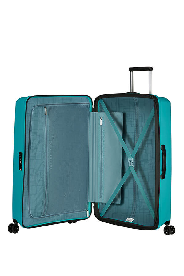 American Tourister Aerostep Spinner 77/28 Exp Tsa 77cm  Turquoise Tonic