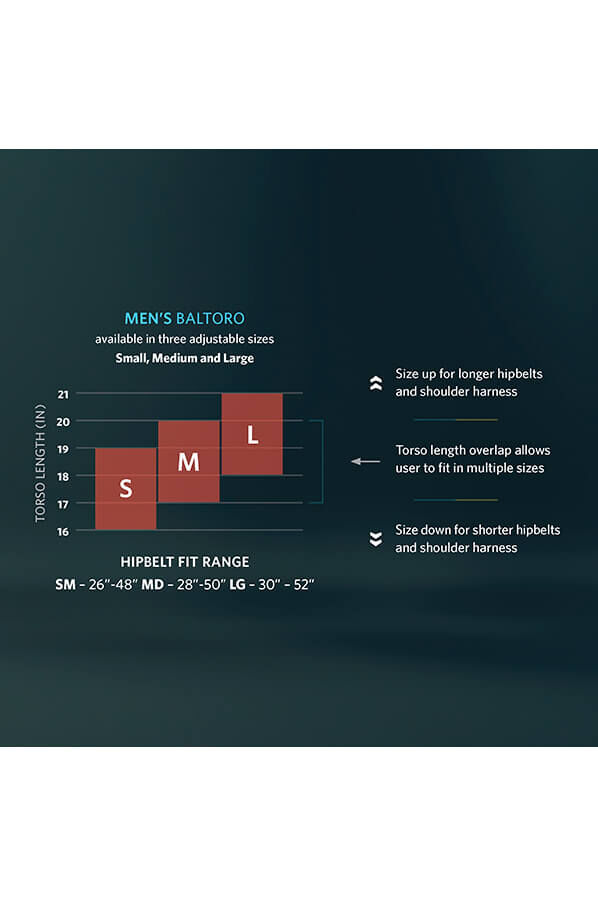 Gregory Baltoro 75 L  Obsidian Black