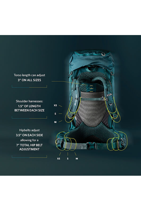 Gregory Deva 60 XS  Fog Grey