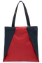 Lipault Pliable Foldable Shopper Navy/Cherry Red