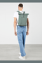 Lipault Lost In Berlin Rolltop Backpack 2.0  Yoga Green