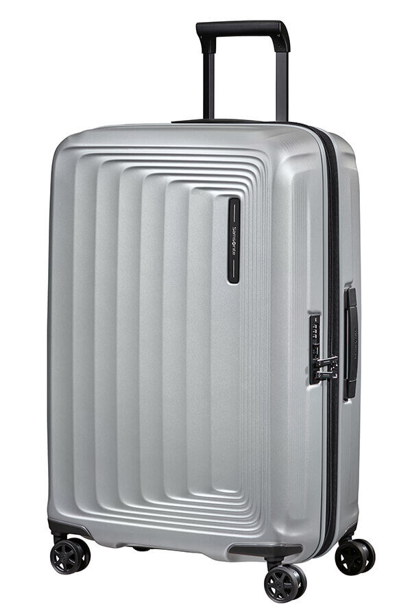 Samsonite Nuon Spinner Expandable 69cm  Matt Silver