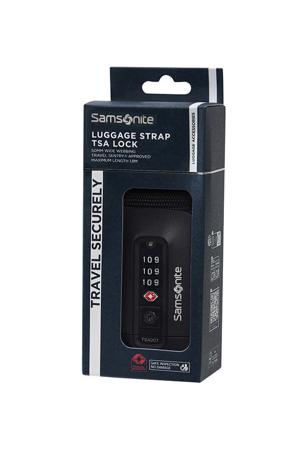 Samsonite Ta Revolution Luggage Strap/TSA Lock  Sort