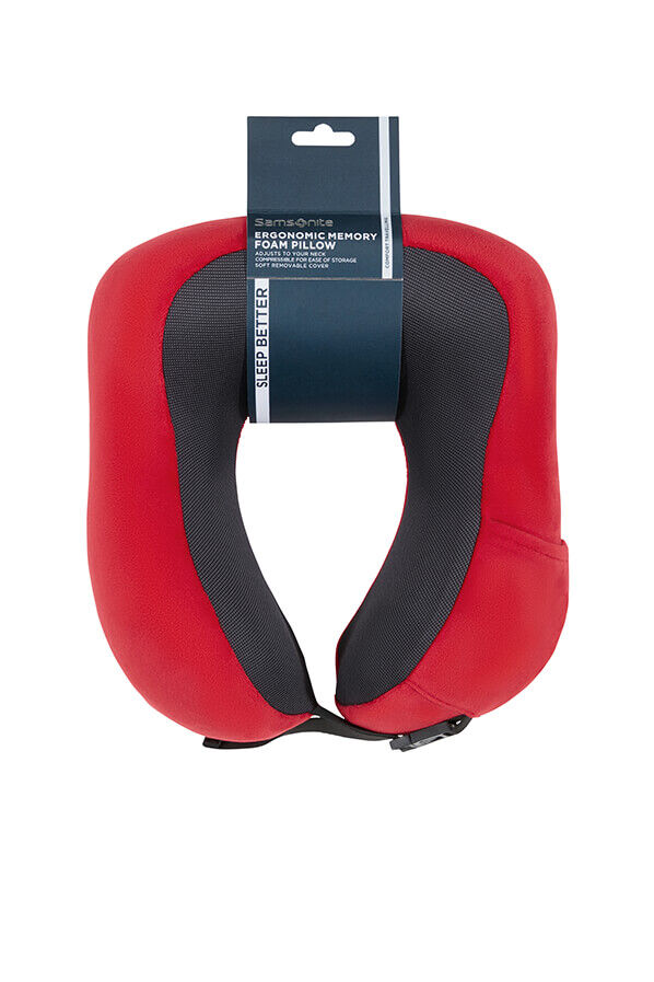Samsonite Ta Revolution Ergonomic Memory Foam Pillow  R&oslash;d
