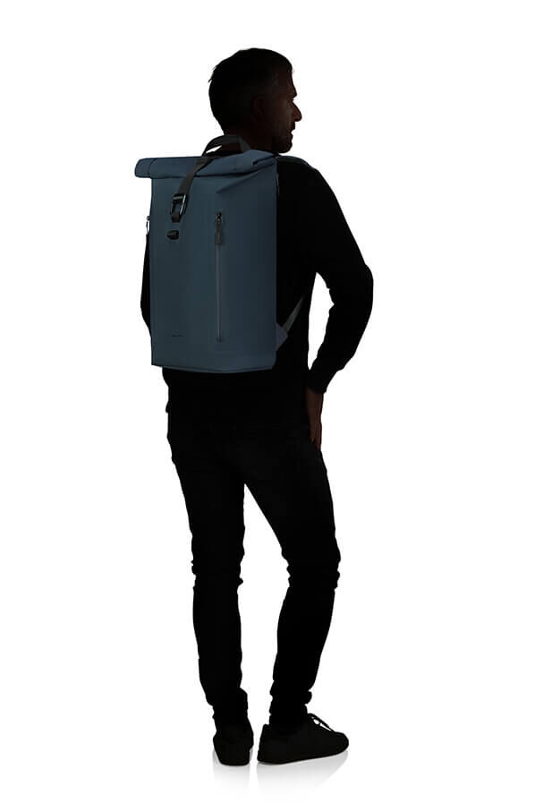 Samsonite Coatify Biz Rolltop Backpack 15.6'  Bl&aring;