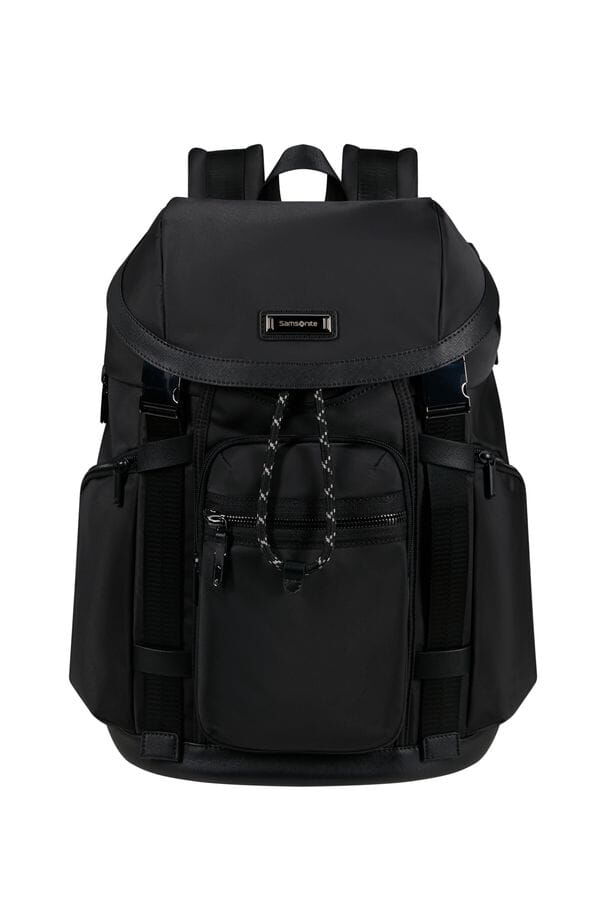 Samsonite Relyon Backpack M 15.6'' with flap  Sort