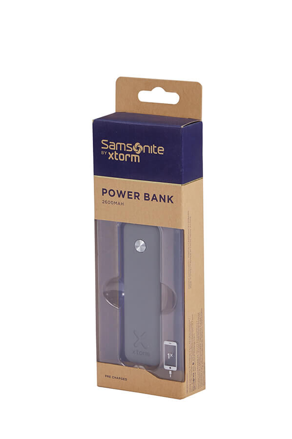 Samsonite Global Ta Powerbank 2600MAH Eklipsegr&aring;