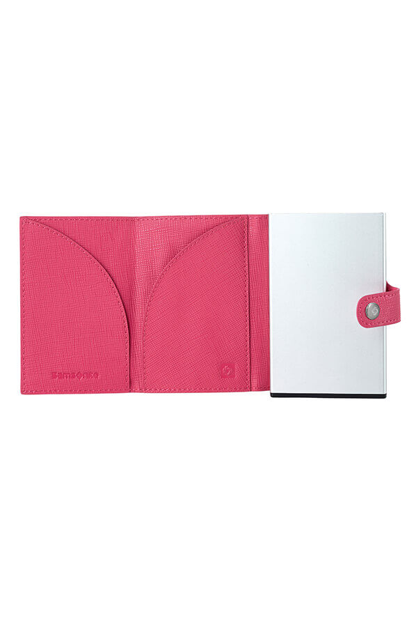 Samsonite Alu Fit 202 - Slide-up Wallet  Fuchsia
