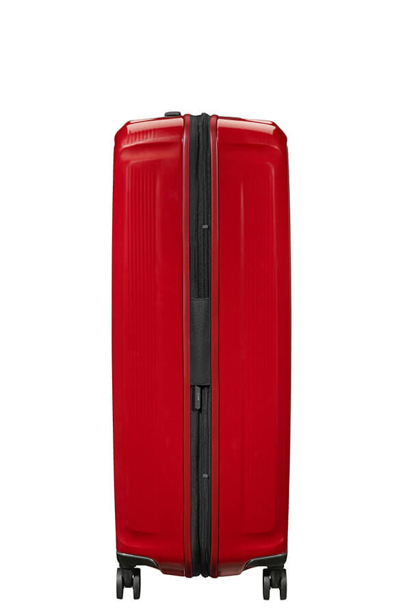 Samsonite Nuon Spinner Expandable 81cm  Metallisk r&oslash;d