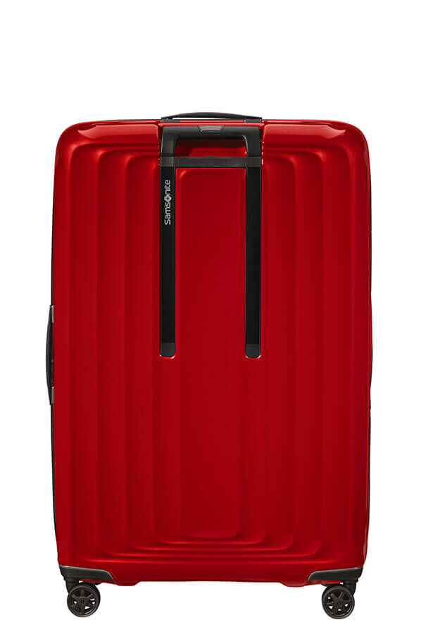 Samsonite Nuon Spinner Expandable 81cm  Metallisk r&oslash;d