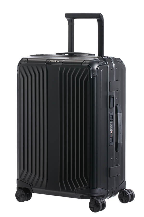 Samsonite Lite-Box Alu Spinner 55cm  Sort