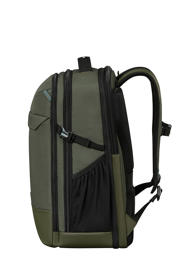 Samsonite Roadseeker Laptop Backpack Expandable L  M&oslash;rk oliven