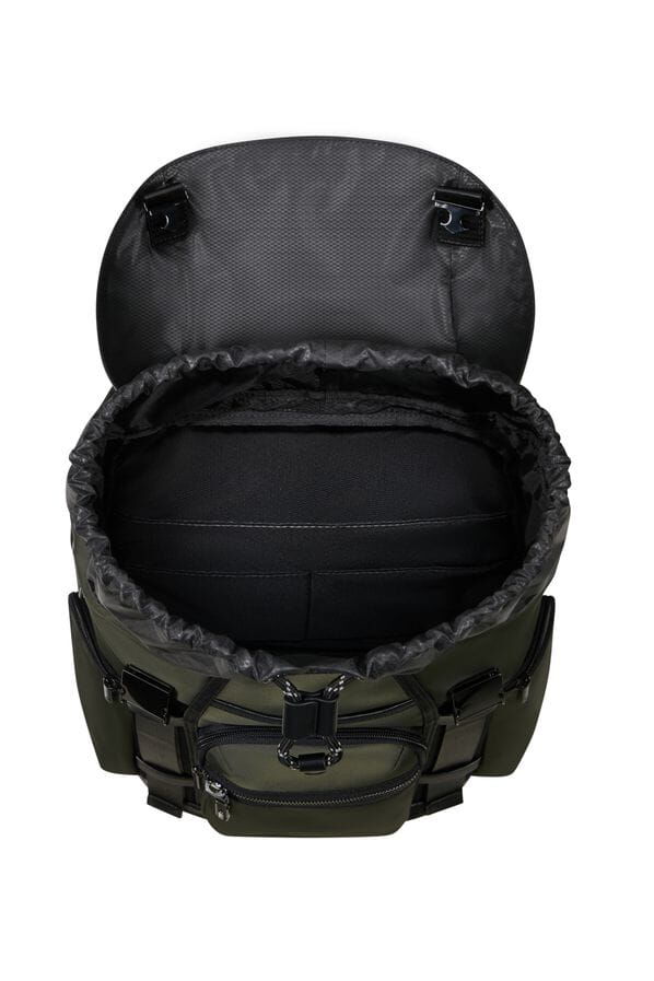 Samsonite Relyon Backpack M 15.6'' with flap  Gr&oslash;n