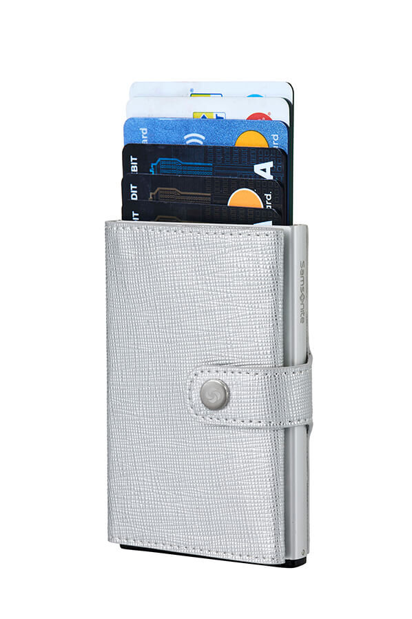 Samsonite Alu Fit 202 - Slide-up Wallet  S&oslash;lv