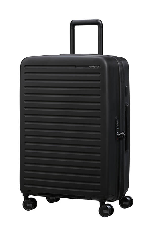 Samsonite Restackd Spinner Expandable 68cm  Sort