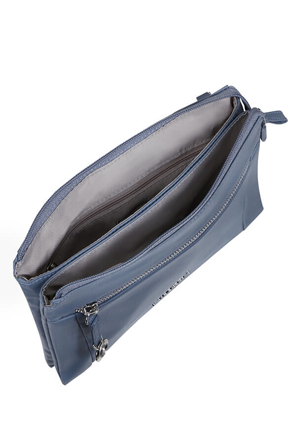 Samsonite Move Journey Mini Shoulder Bag 2 Compartments  Storm Blue