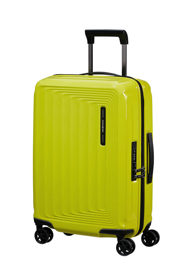 Samsonite Nuon Spinner Expandable 55cm  Metallic Lime