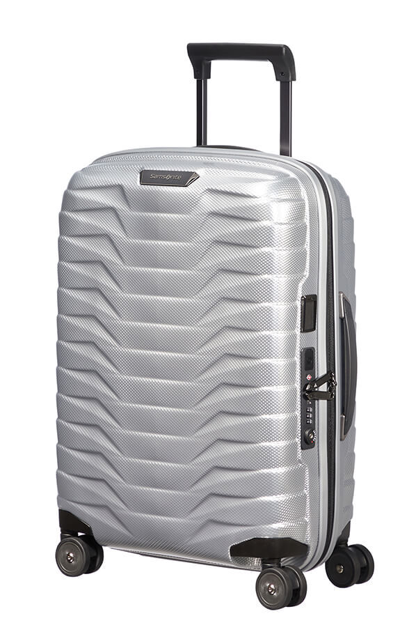 Samsonite Proxis Spinner Expandable 55cm  Silver