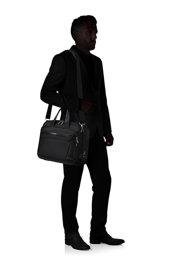 Samsonite Pro-Dlx 6 Bailhandle Expandable 15.6'  Sort