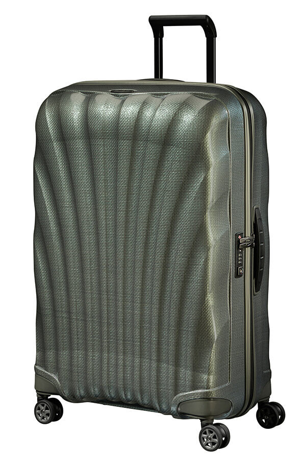 Samsonite C-Lite Spinner 75cm  Metallisk gr&oslash;n
