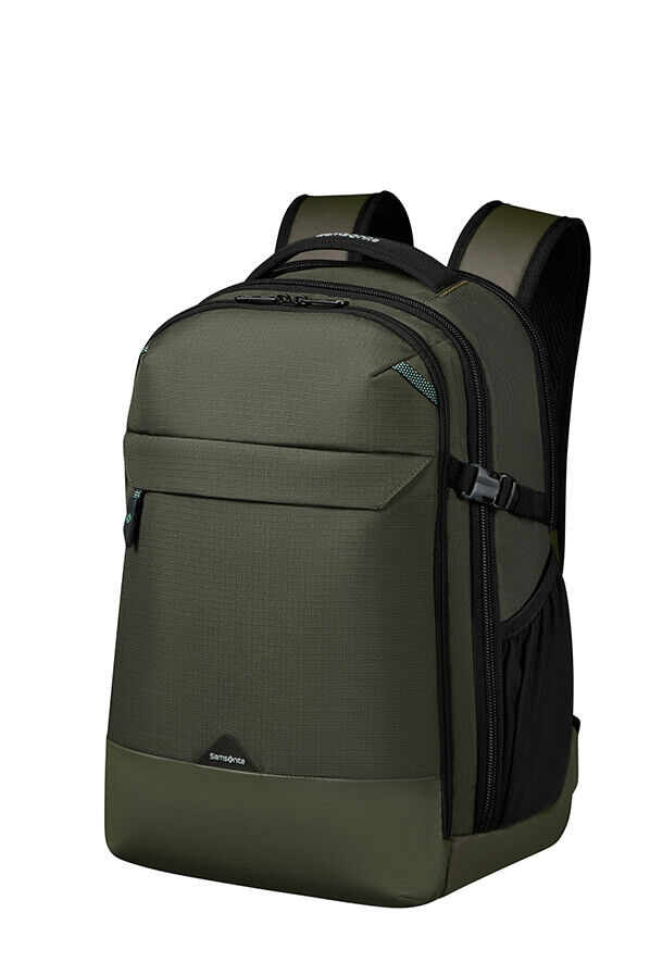 Samsonite Roadseeker Laptop Backpack M  M&oslash;rk oliven