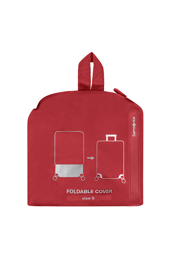 Samsonite Ta Revolution Foldable Luggage Cover S  Red