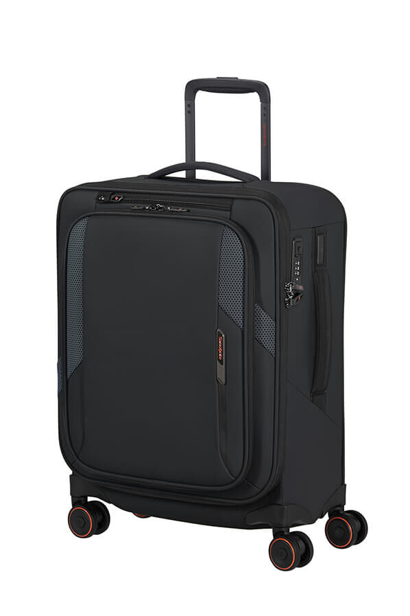Samsonite Glazed Spinner Expandable 55cm  Sort